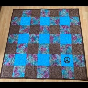 NEW HOMEMADE HIPPIE QUILT ✌🏻